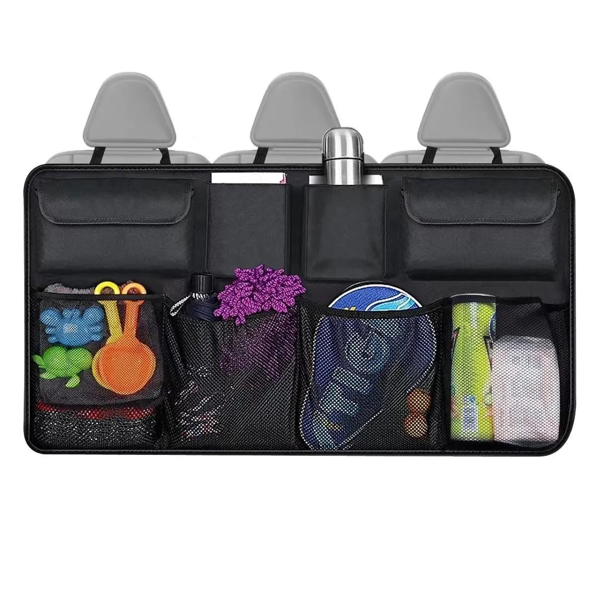 JFBONIN Car Seat Back Storage Hanging Bag SUV Car Waterproof Storage Storage Box Mesh Pocket Car Interior Supplies