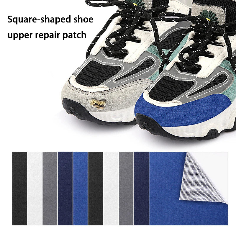 Mesh Sneaker Repair Allowance Firm Self-Adhesive Heel Anti Abrasion Sticker Upper Torn Lining Repair Sticker 1Pcs/3Pcs