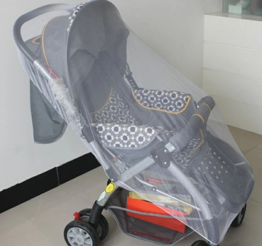 Pushchair Cart Insect Shield Net Mesh Baby Stroller Mosquito Net Safe Infants Protection Mesh Cover Baby Stroller Accessories