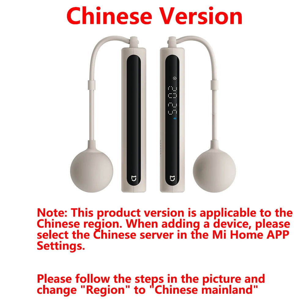 NEW MIJIA Smart Skipping Jump Rope 2 Digital Counter Adjustable Calorie Calculation Sport Fitness Exercise Lose Weight CN