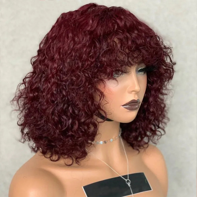 Cross-border , short for African women, small curly afro , high-temperature synthetic fiber wig