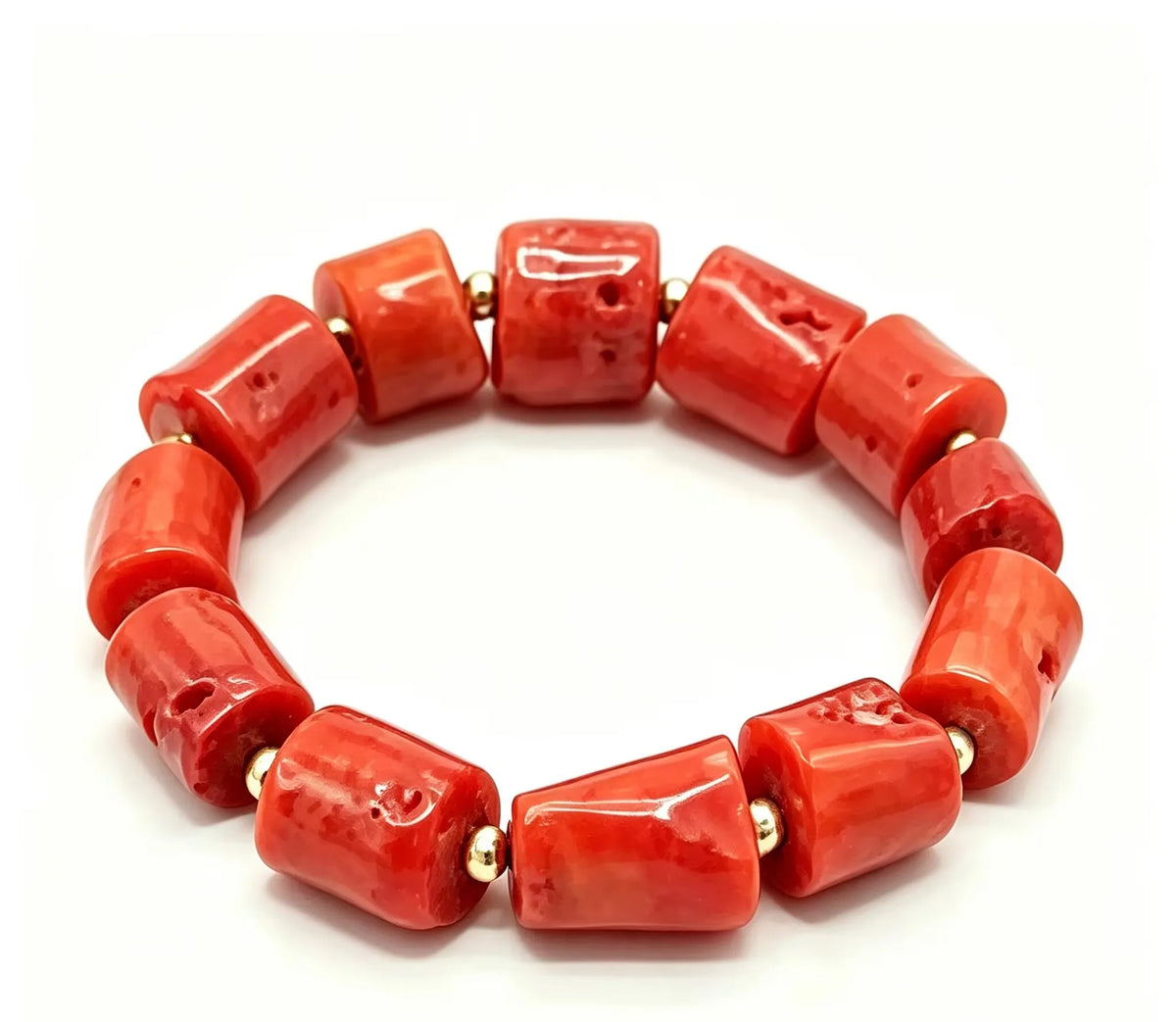 Handmade Coral Beads Women Jewelry Set African Ethnic Style Bridal Ornaments Wedding Gift for Ladies
