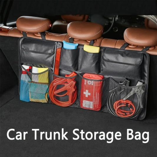 JFBONIN Car Seat Back Storage Hanging Bag SUV Car Waterproof Storage Storage Box Mesh Pocket Car Interior Supplies