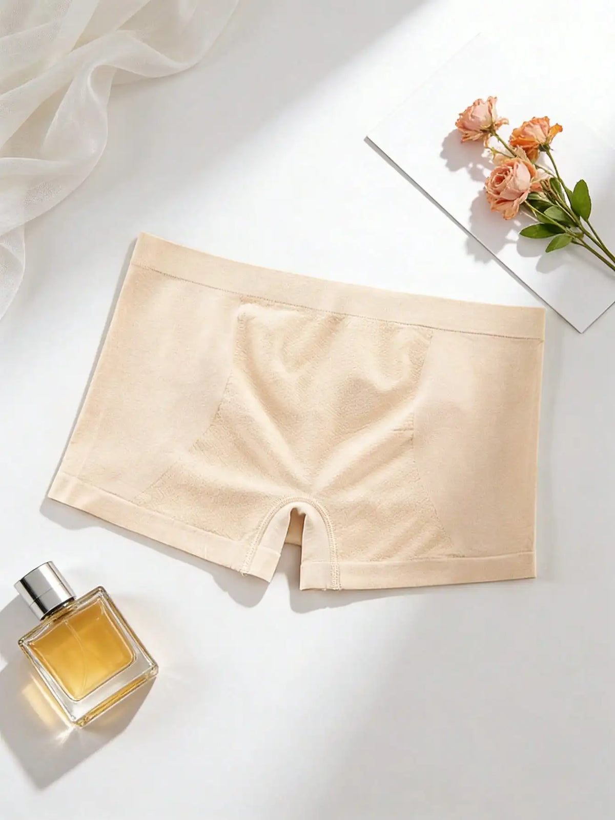 Women's Seamless Body Shaper Pantie Low Waist Tummy Control Boyshorts Breathable Comfortable Butt Lifter Panties Underwear