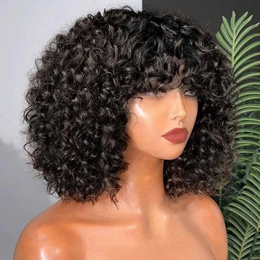 Cross-border , short for African women, small curly afro , high-temperature synthetic fiber wig