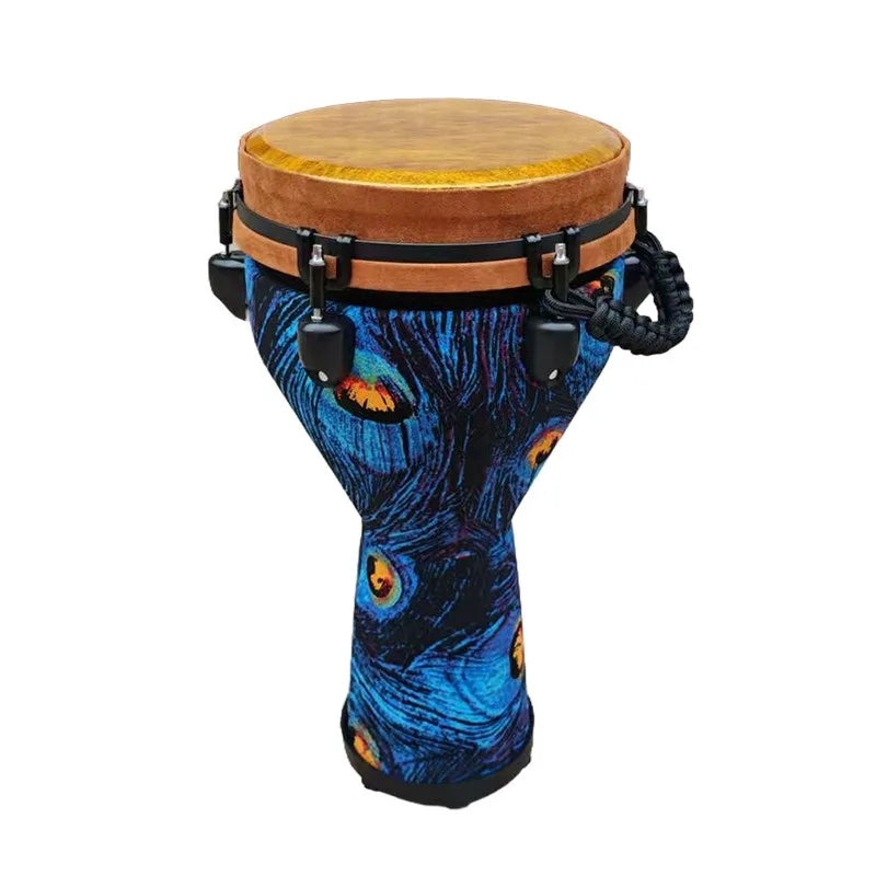 Mechanical tuning 10 inch African drum performance adult percussion drum beginner school tunable Lijiang African tambourine