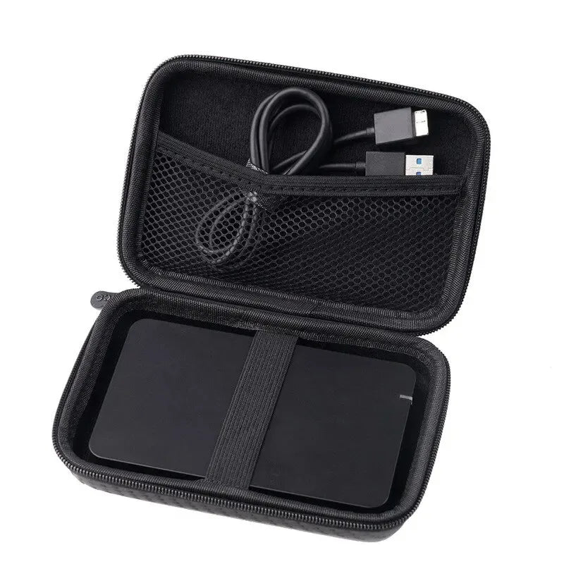 Earphone Data Storage Bag Oval Square Rectangle Cable Organizer Bags Mini Zipper Pouch Tech Gadgets Portable Charger U Disk Case