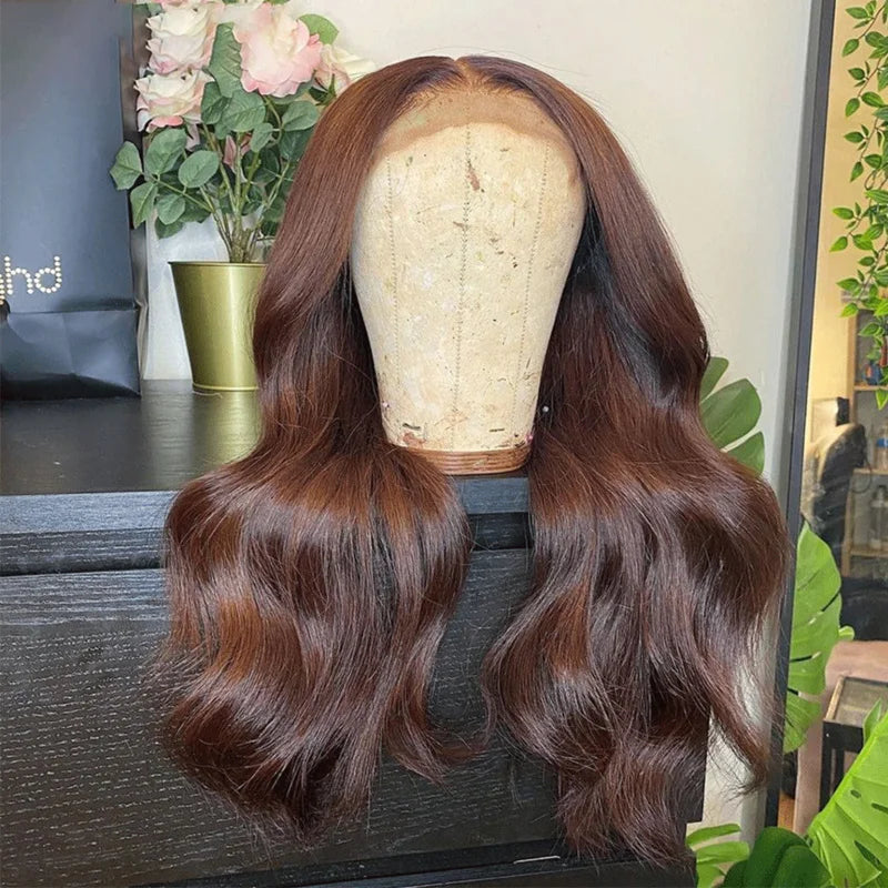 Fashionable large wavy middle-part , African , lace front wig available