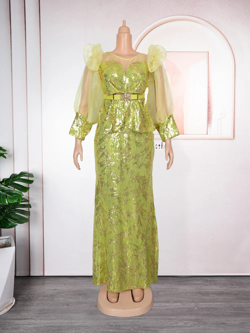 2025 New Women African Party Dress Dashiki Ankara Wedding Evening Gown Elegant Turkey Muslim Maxi Dress Plus Size Fashion