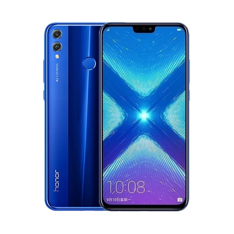 HONOR 8X Smartphone Global firmware CPU Haisi Qilin 710 6.5-inch rear camera 20MP fingerprint recognition used phone