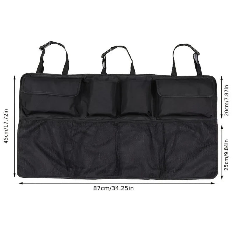 JFBONIN Car Seat Back Storage Hanging Bag SUV Car Waterproof Storage Storage Box Mesh Pocket Car Interior Supplies