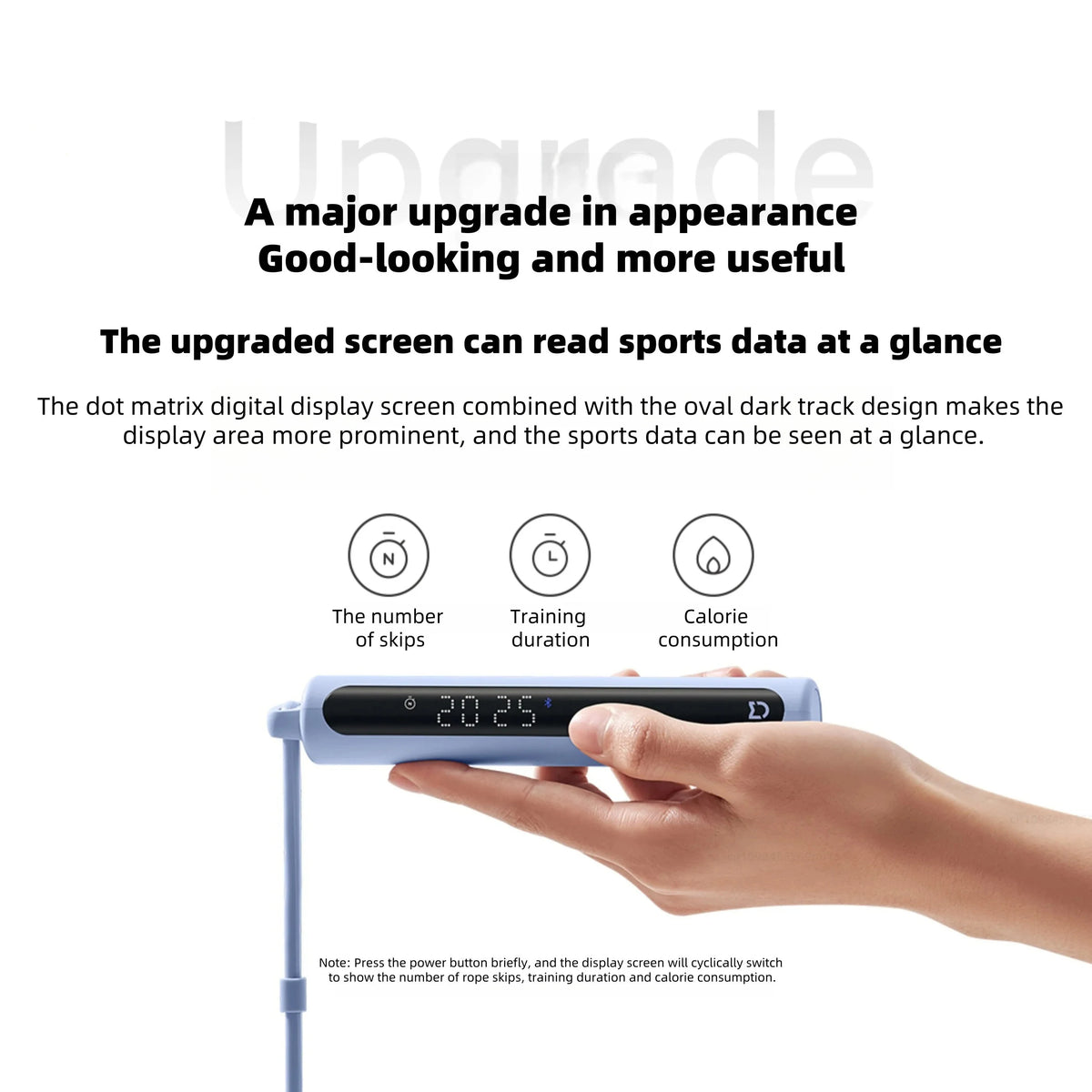 NEW MIJIA Smart Skipping Jump Rope 2 Digital Counter Adjustable Calorie Calculation Sport Fitness Exercise Lose Weight CN