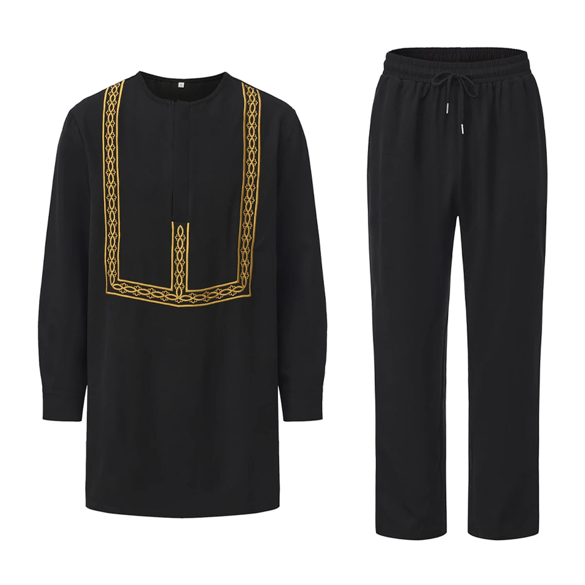 Men's Designer Clother Luxury Brand Clothing For Male African Traditional Outfit Dashiki 2Pc Elegant Men Suits Full Pant Sets