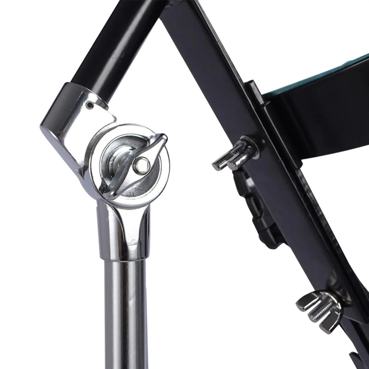 African Drum Metal Stand Adjustable Drum Holder Rack Stable Braced Legs Drum Accessory for Percussion Show Drum